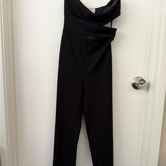 Petal & Pup Black Strapless Jumpsuit - Picture 7 of 11